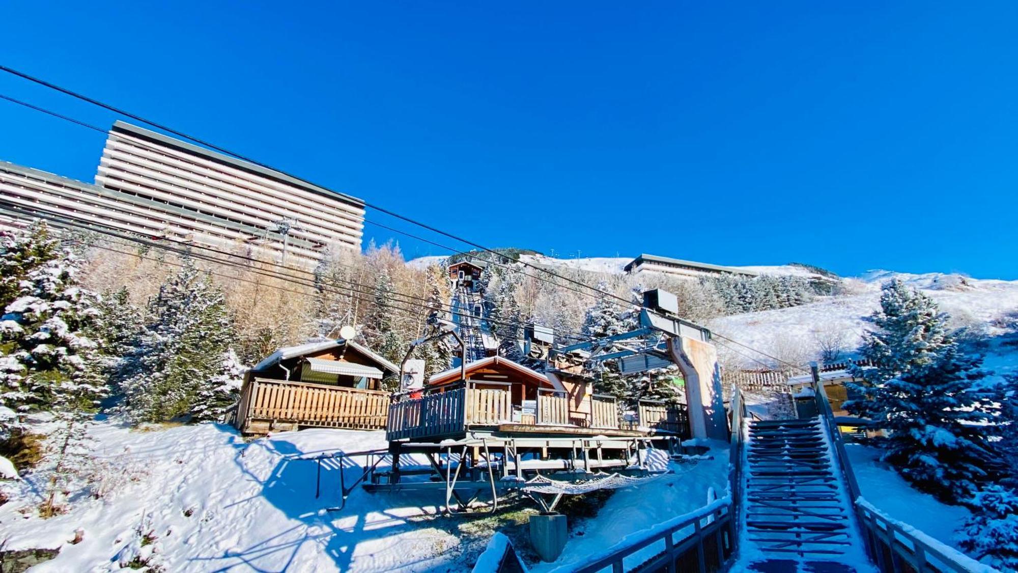 Les Menuires Centre! Chaleureux Studio Sur Les Pistes! 생마르탱 드 벨빌 외부 사진